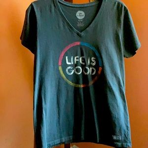 Life is Good V-Neck